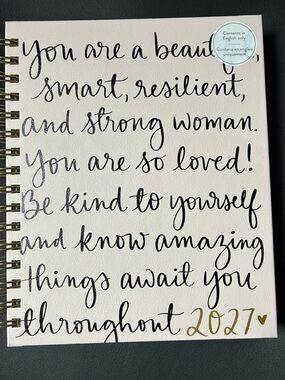 2026-27 Motivational Day Planner 18 months
